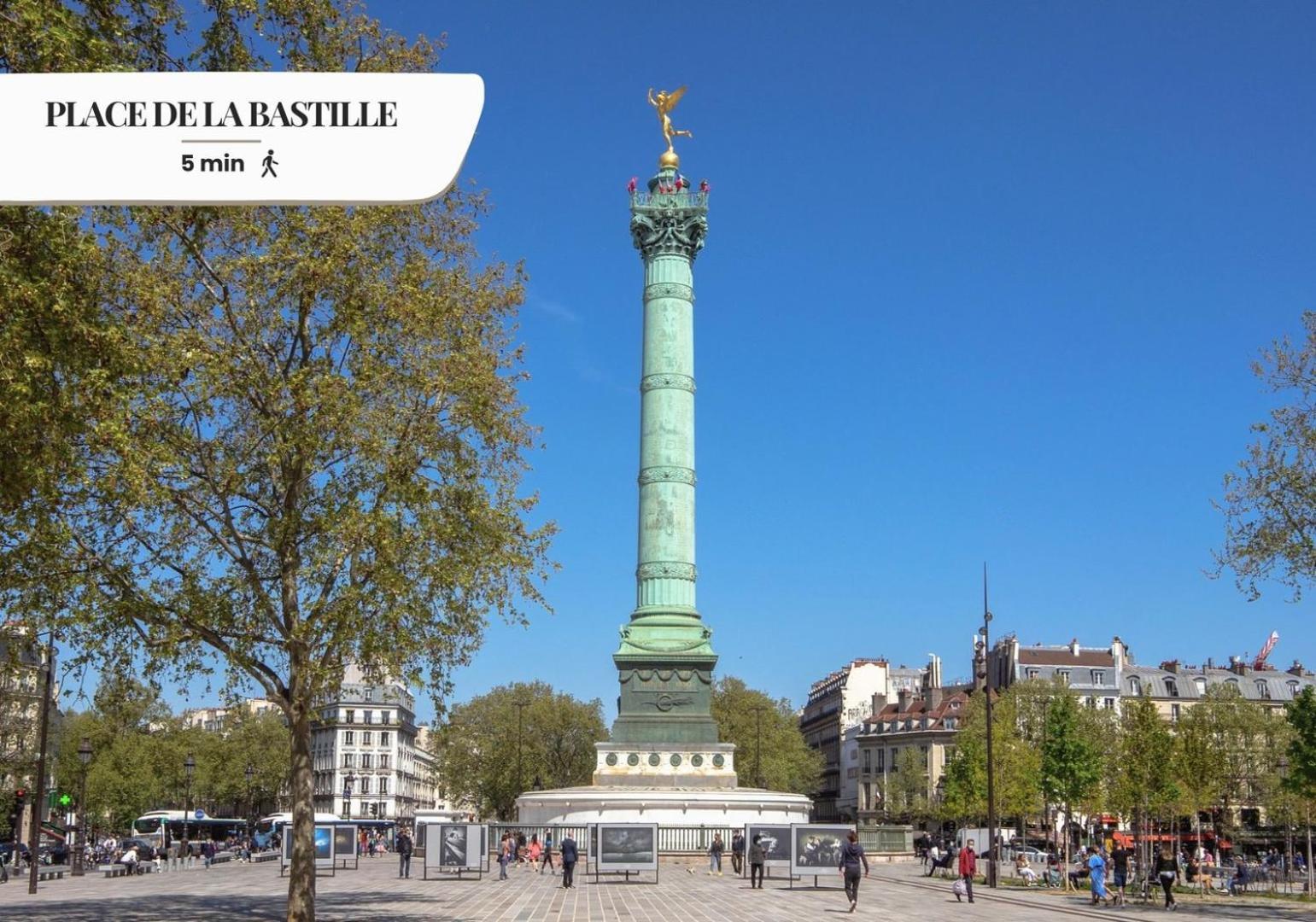 Bluestay 114 : Superbe Appartement A Bastille Париж Екстер'єр фото